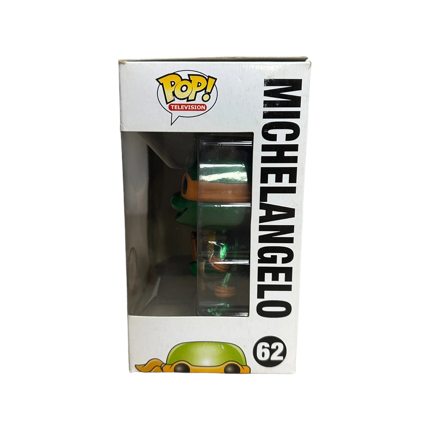 Michelangelo #62 (Metallic) Funko Pop! - Teenage Mutant Ninja Turtles - SDCC 2013 Exclusive LE1008 Pcs - Condition 6.5\\/10