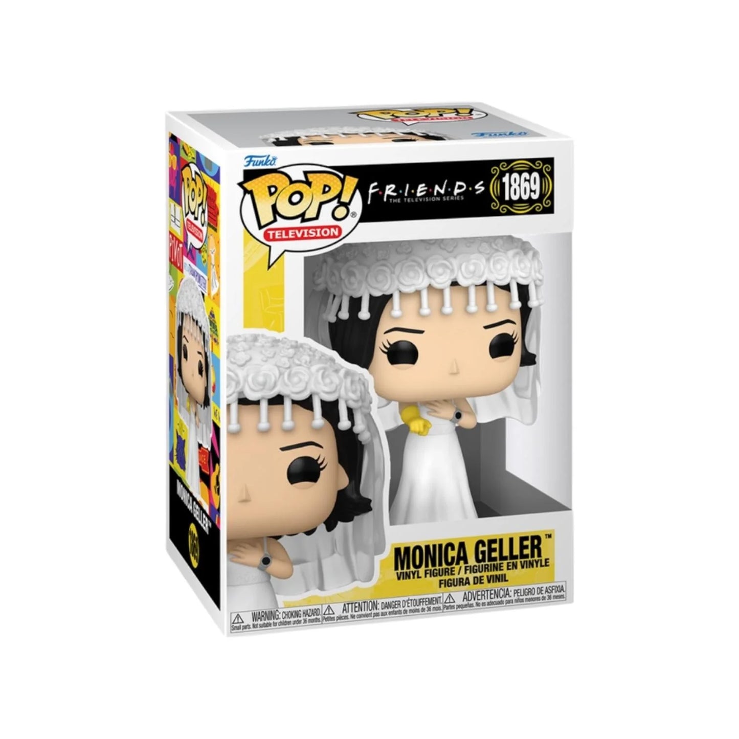 Monica Geller in wedding dress #1869 Funko Pop - Friends - PREORDER