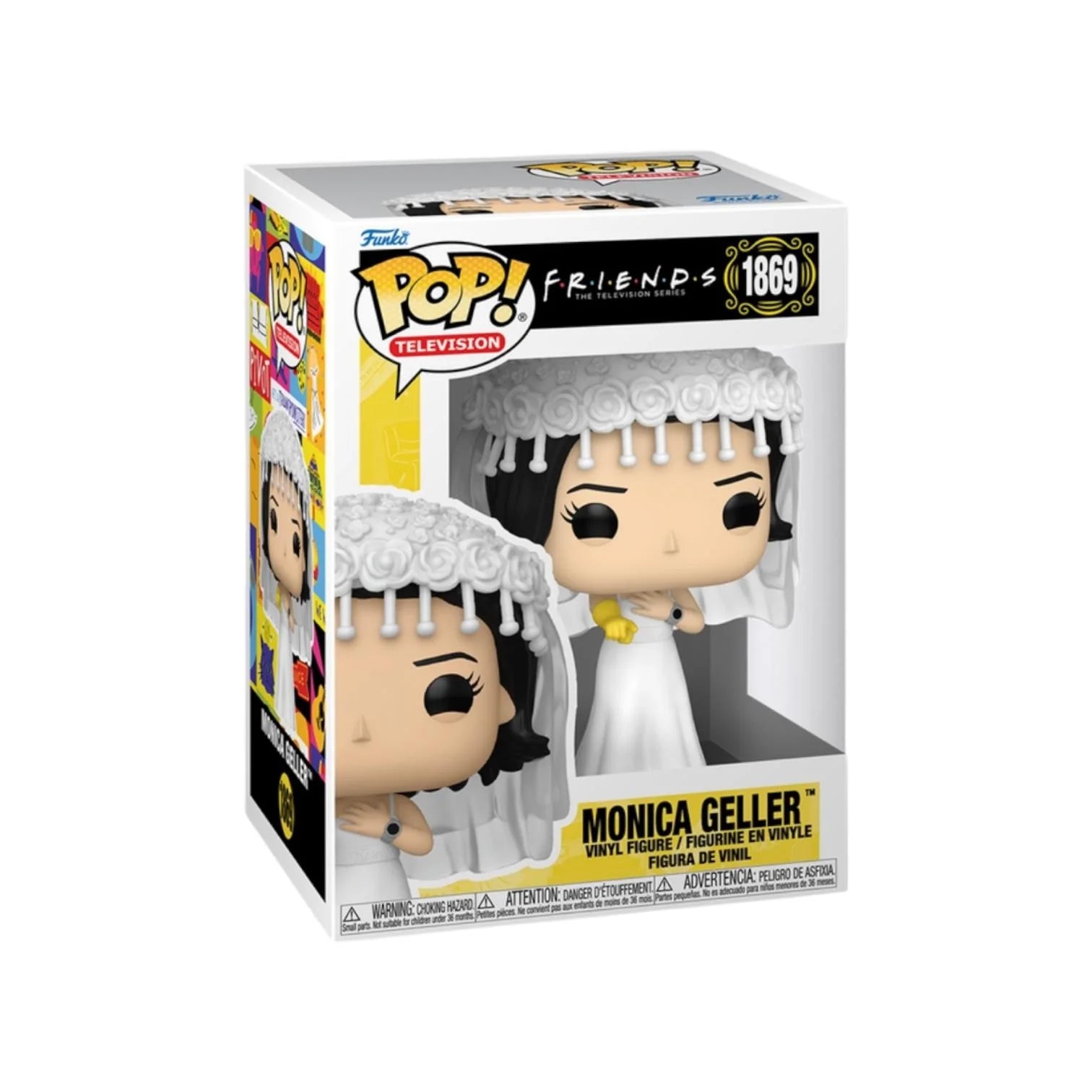 Monica Geller in wedding dress #1869 Funko Pop - Friends - PREORDER