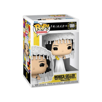 Monica Geller in wedding dress #1869 Funko Pop - Friends - PREORDER