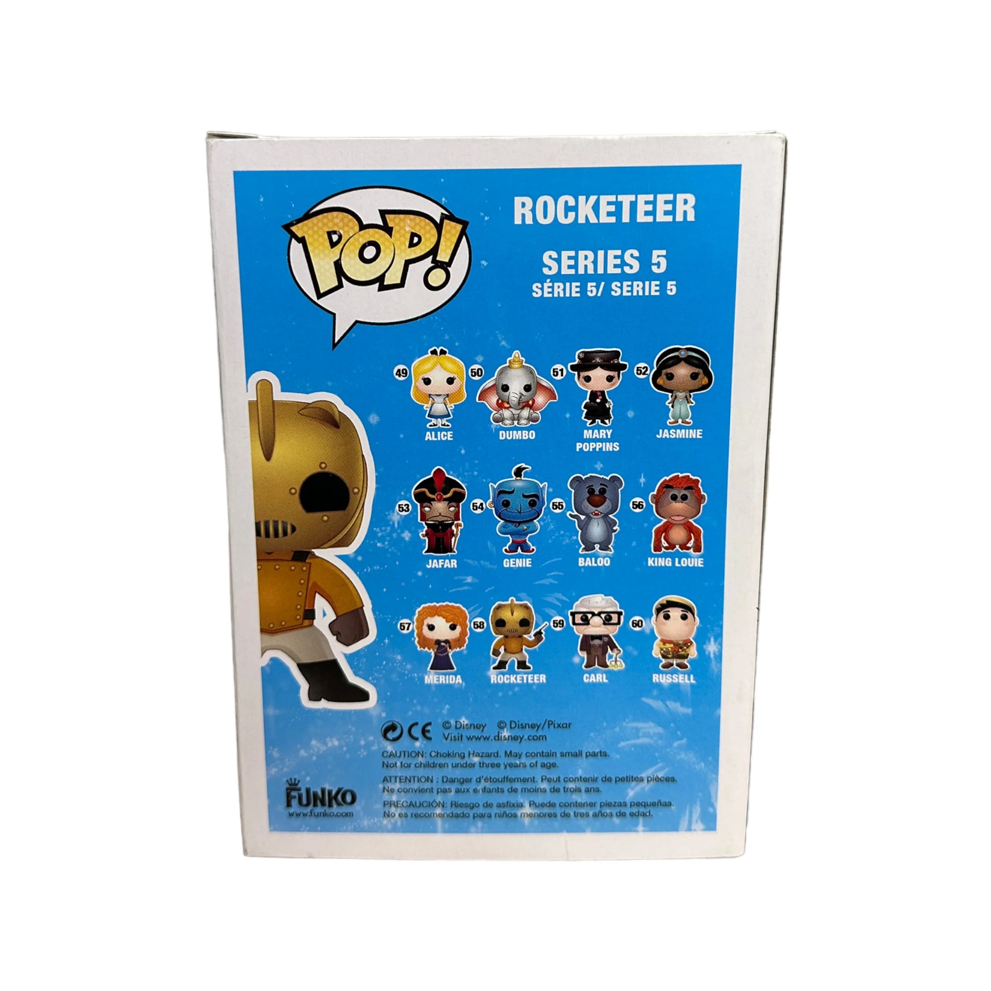 Rocketeer #58 Funko Pop! - Disney Series 5 - 2013 Pop! - Condition 7\/10