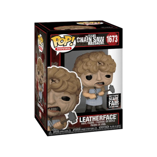 Leatherface #1673 (w\\/ Sledgehammer) Funko Pop! - Texas Chainsaw Massacre - Hot Topic Scare Fair 2024 Exclusive