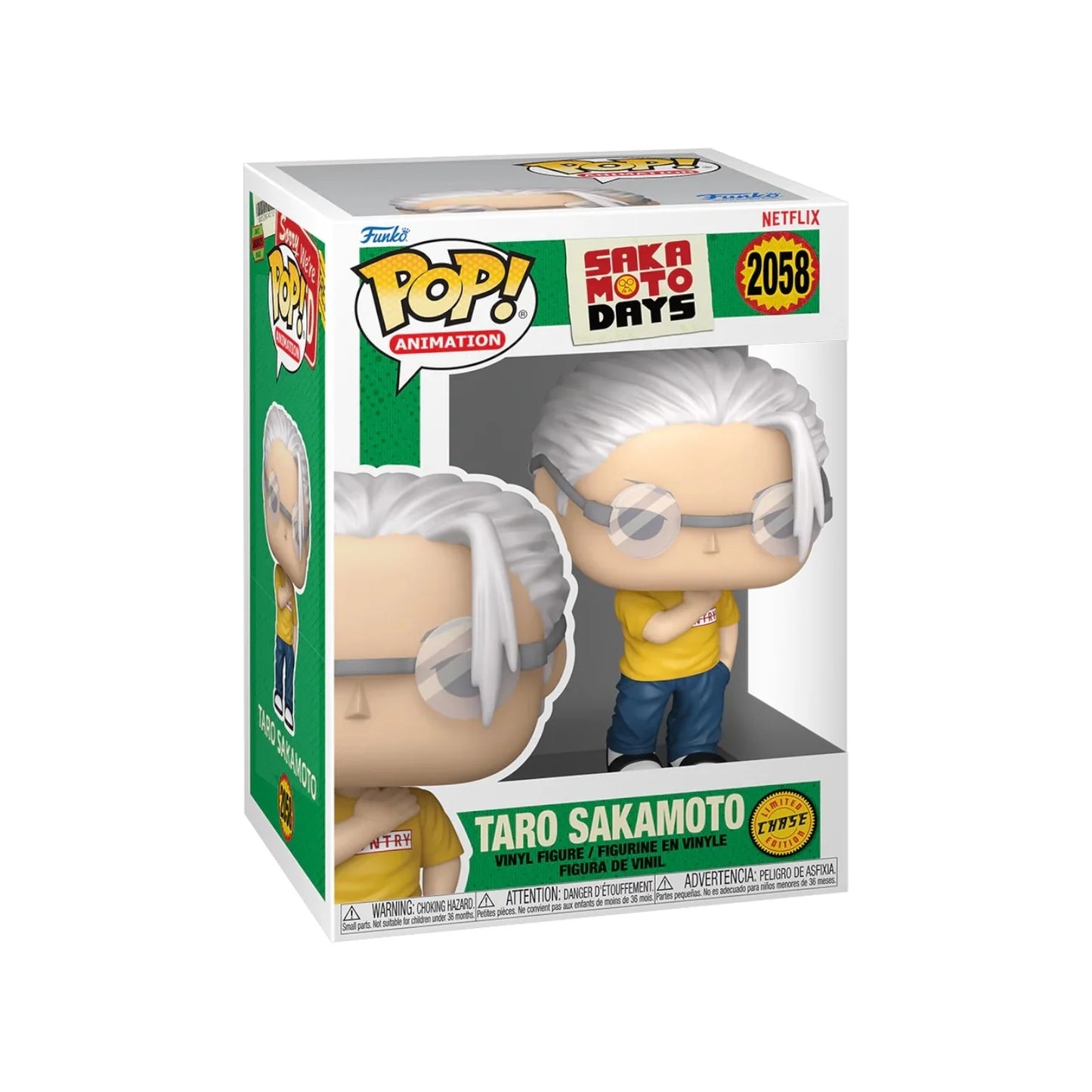 Taro Sakamoto #2058 Funko Pop - Sakamoto Days - Chance of Chase - PREORDER