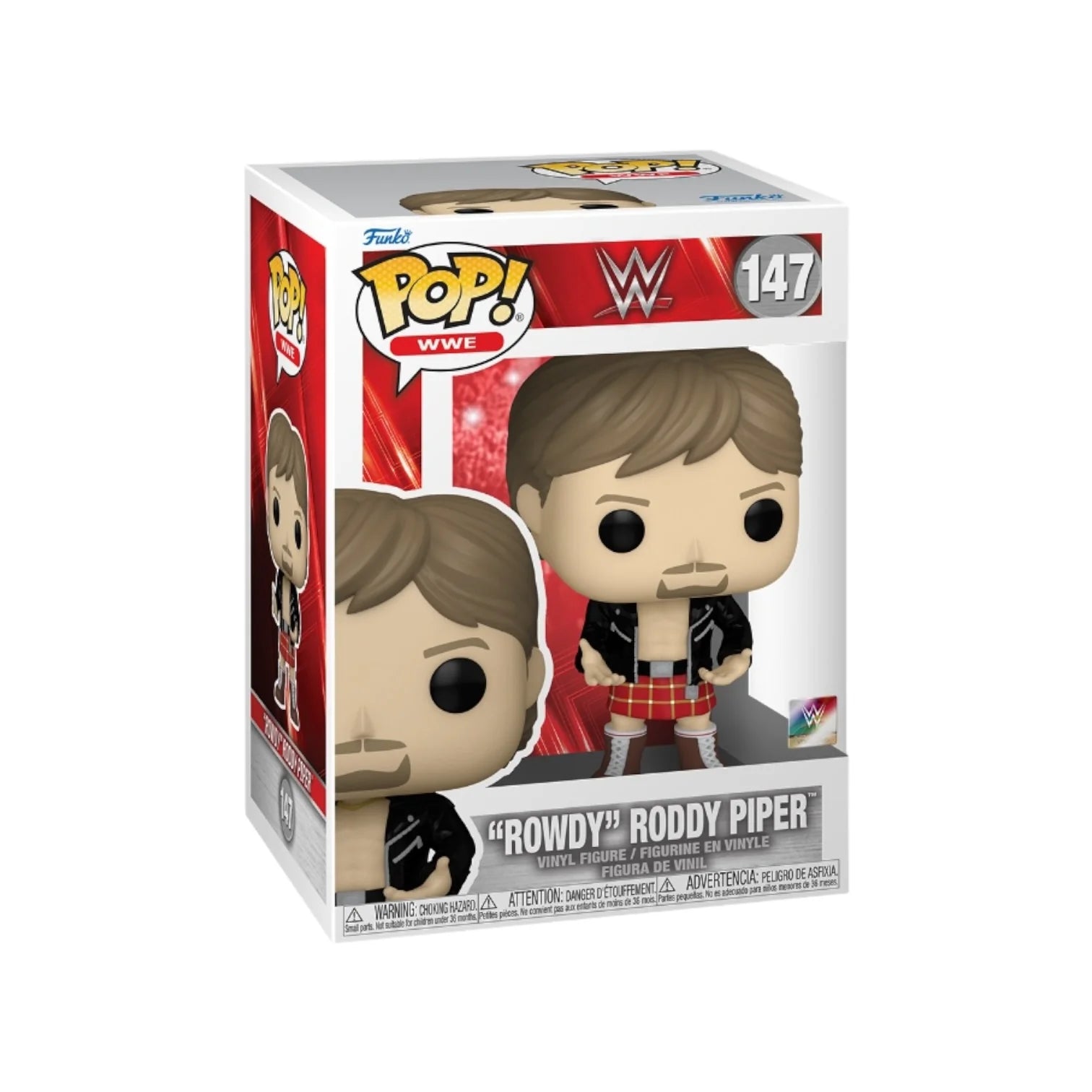 \\Rowdy\\ Roddy Piper #147 Funko Pop! - WWE"""