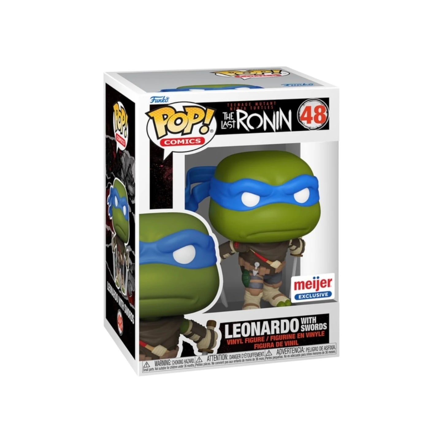 Leonardo with Swords #48 Funko Pop! - Teenage Mutant Ninja Turtles: The Last Ronin - Meijer Exclusive