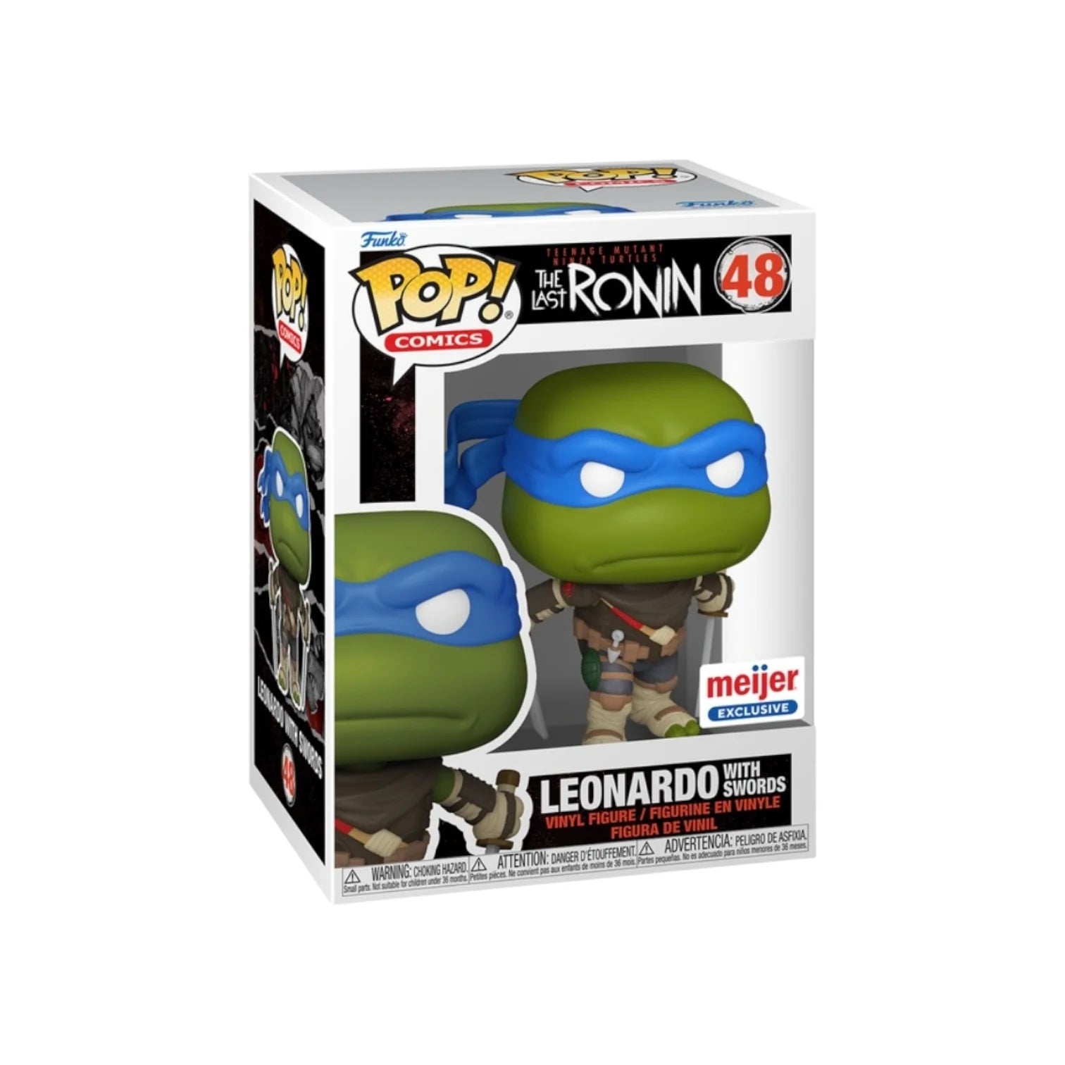 Leonardo with Swords #48 Funko Pop! - Teenage Mutant Ninja Turtles: The Last Ronin - Meijer Exclusive