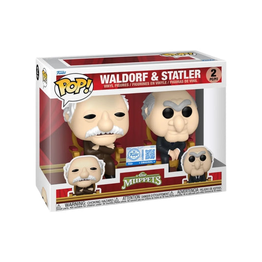 Waldorf \\u0026 Statler 2 pack Funko Pop - The Muppets - PREORDER