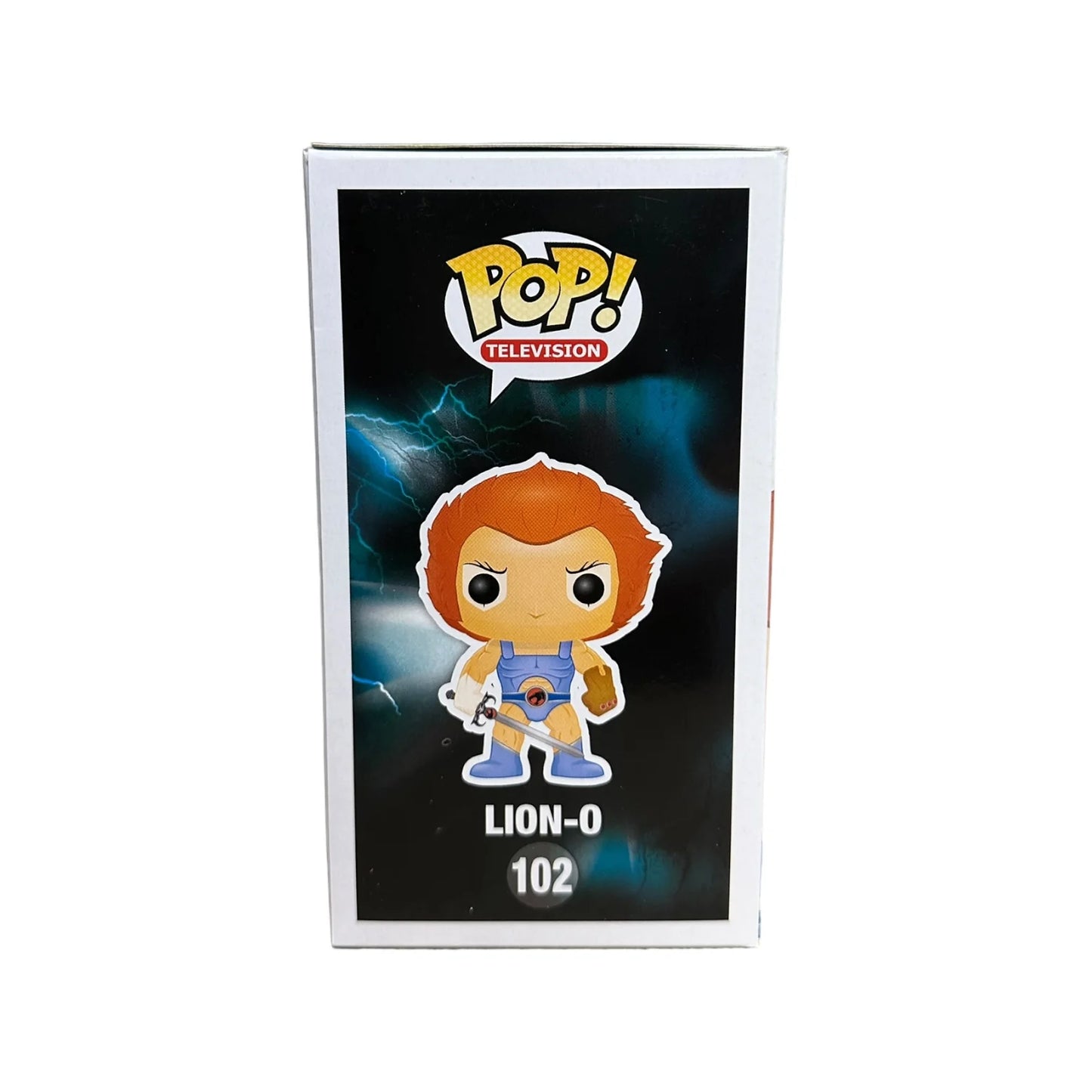Lion-O #102 (Flocked) Funko Pop! - Thundercats - SDCC 2014 Exclusive LE1000 Pcs - Condition 9\\/10