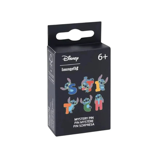 Lilo and Stitch Letters Disney Loungefly Blind Box Mystery Pin