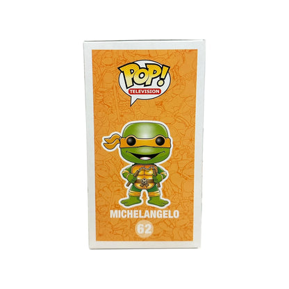Michelangelo #62 (Grayscale Metallic) Funko Pop! - Teenage Mutant Ninja Turtles - Coast City Styles Exclusive LE500 Pcs - Condition 8.75\\/10