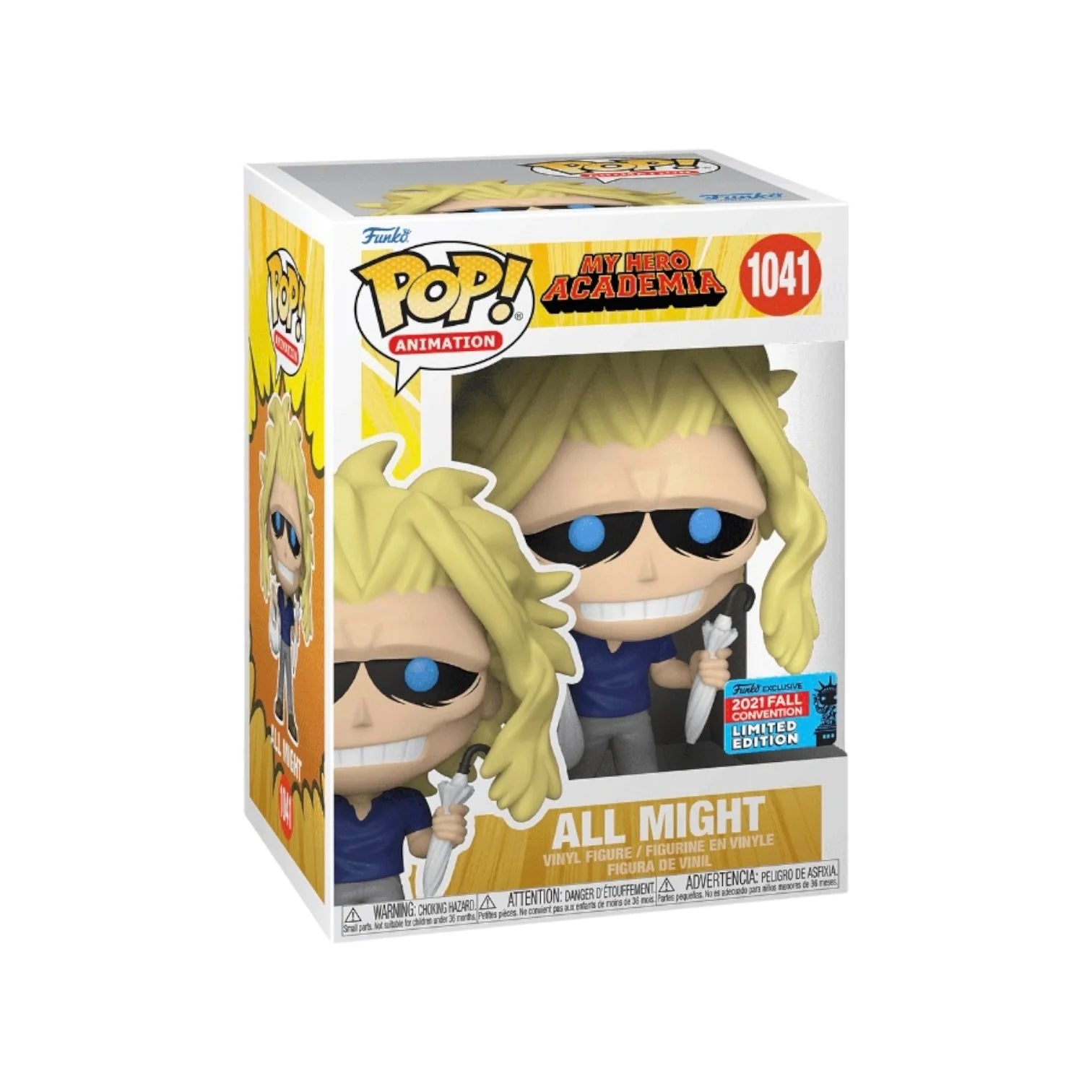 All Might #1041 Funko Pop! - My Hero Academia - NYCC 2021 Shared Exclusive