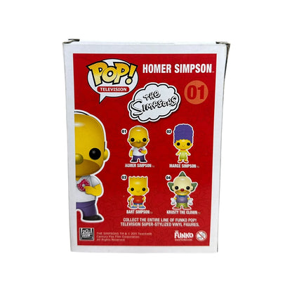 The Simpsons Original Funko Pop Set! - Homer #01, Marge #02, Bart #03, Krusty The Clown #04 - 2011 Pop! - Condition 8-8.5\\/10