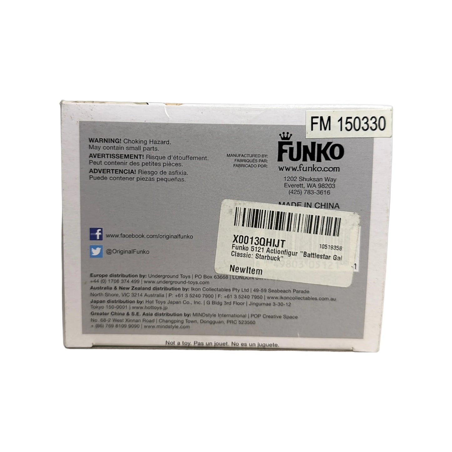 Lt. Starbuck #229 Funko Pop! - Battlestar Galactica - 2015 Pop! - Condition 7.5\\/10