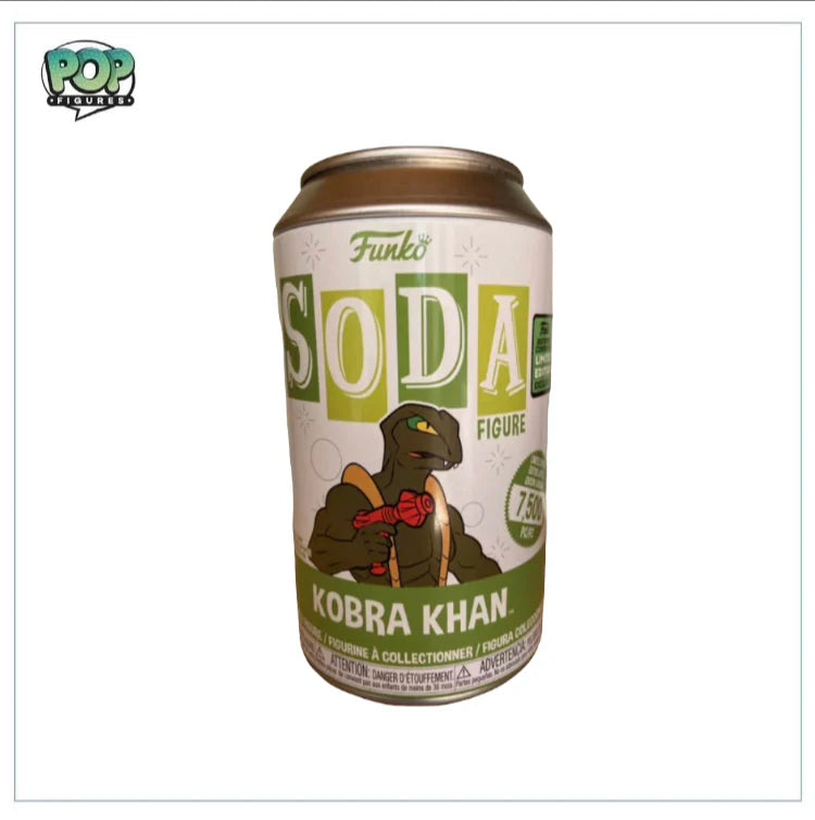 Kobra Khan Funko Soda Vinyl Figure! - Masters of The Universe - ECCC 2021 Shared Exclusive LE7500 Pcs - Chance of Chase