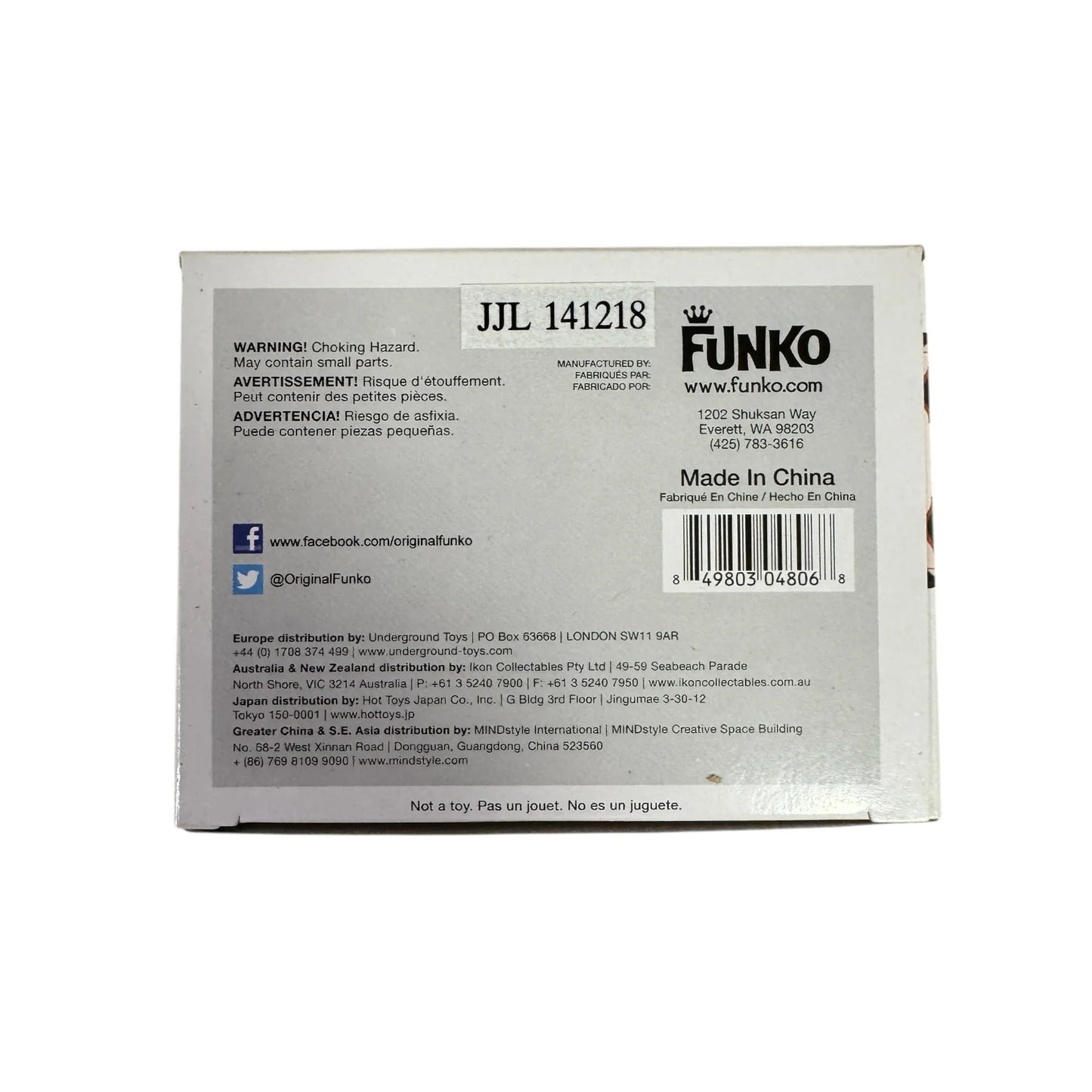 Lo Pan Funko Pop! Movies #153 - Big Trouble In Little China