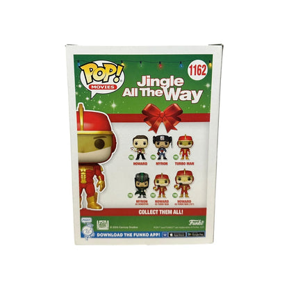 Turbo Man #1162 (Flying) Funko Pop! - Jingle All the Way - Amazon Exclusive - Condition 8.5\/10