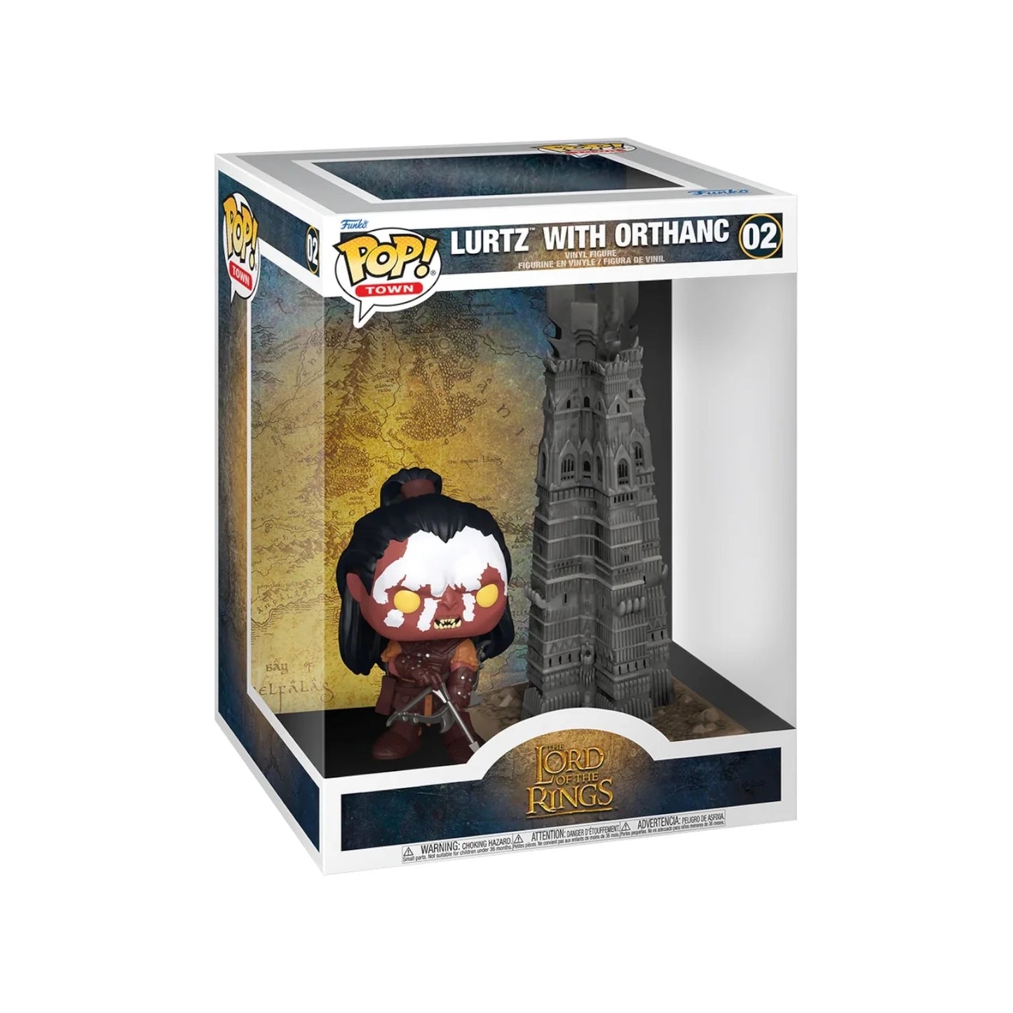 Lurtz with Orthanc #02 Town Funko Pop - Lord of the Rings