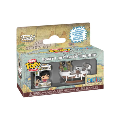 Monkey D. Luffy and the Going Merry Funko Bitty Pop Ride - One Piece - PREORDER
