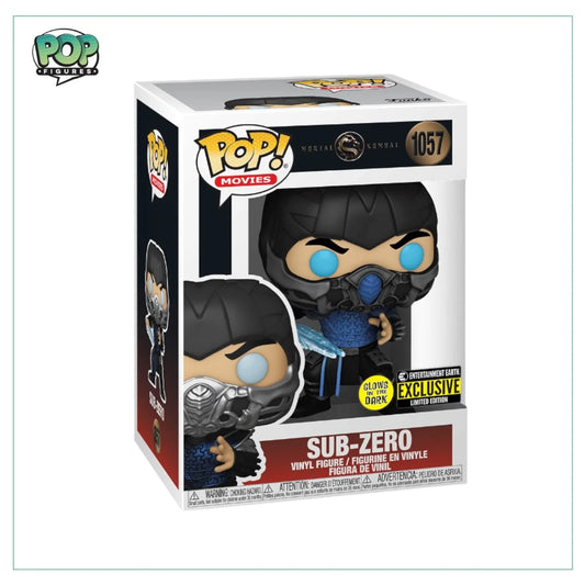 Sub-Zero (Glow In The Dark) #1057 Funko Pop! - Mortal Kombat - Entertainment Earth