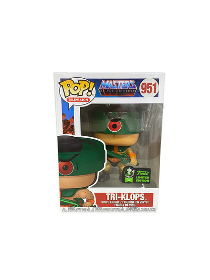 Tri-Klops #951 Funko Pop! - Masters Of The Universe - ECCC 2020 Official Convention Exclusive - Condition 9.5+\\/10