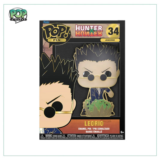 Leorio #34 Funko Pop Pin! - HUNTERxHUNTER